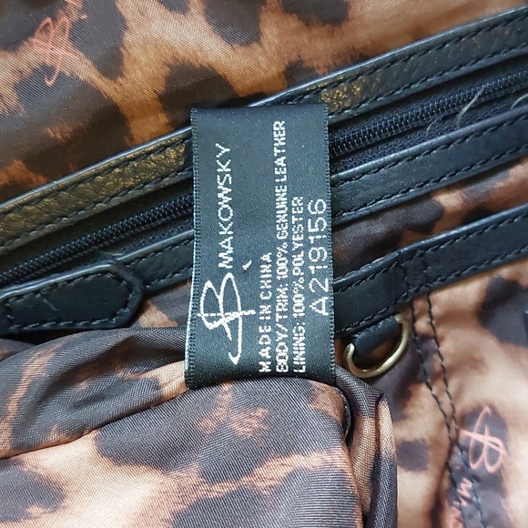 B. Makowsky Leather Bag - Picture 11 of 13